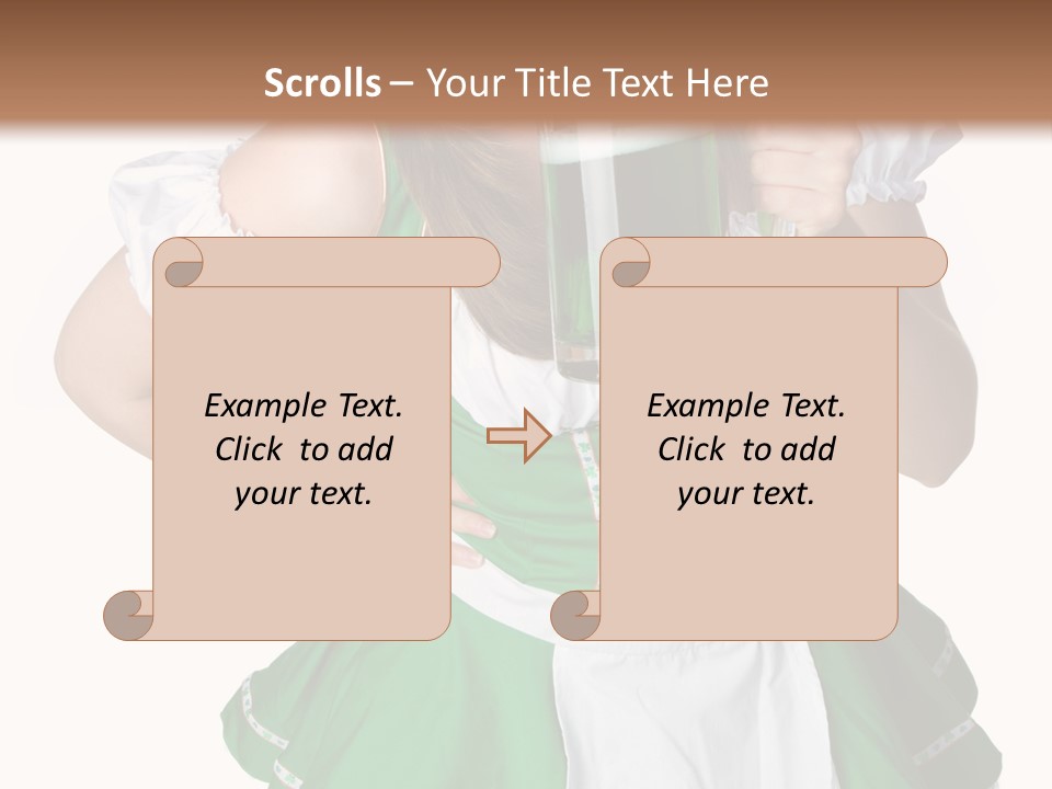 White  Grin PowerPoint Template
