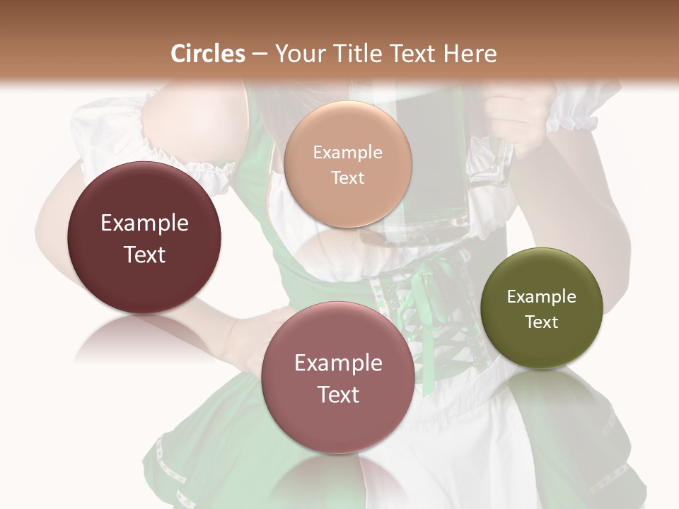 White  Grin PowerPoint Template