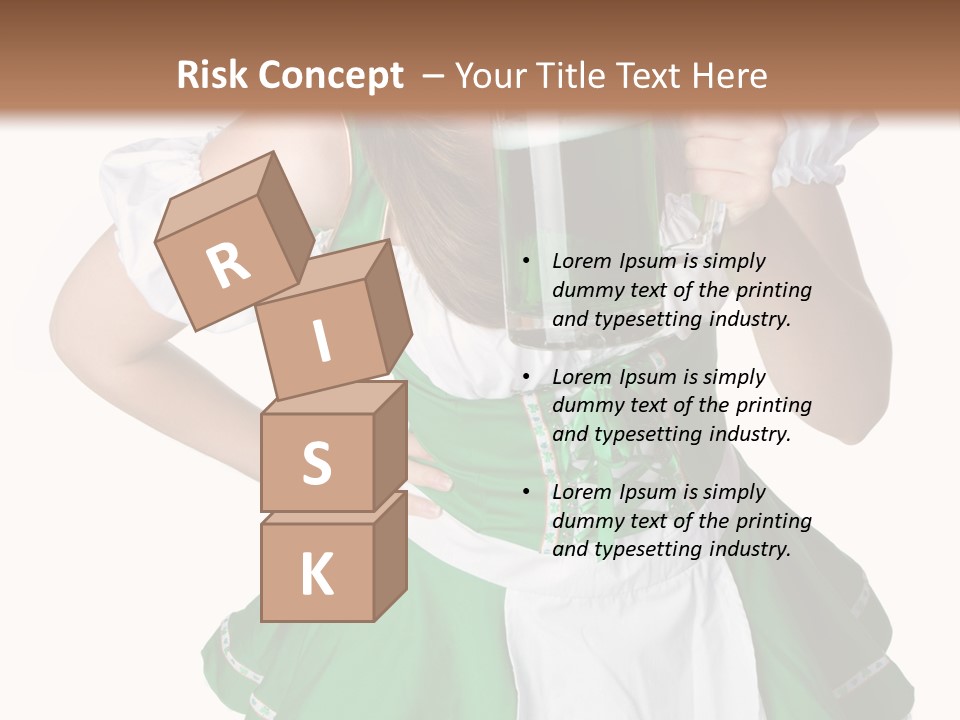 White  Grin PowerPoint Template