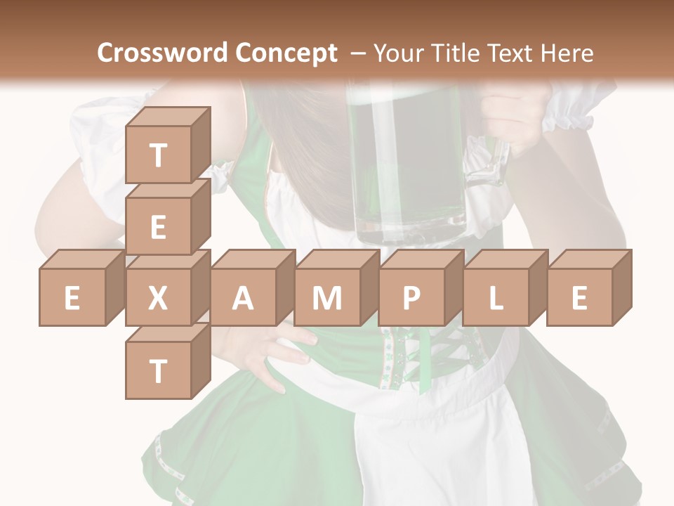 White  Grin PowerPoint Template