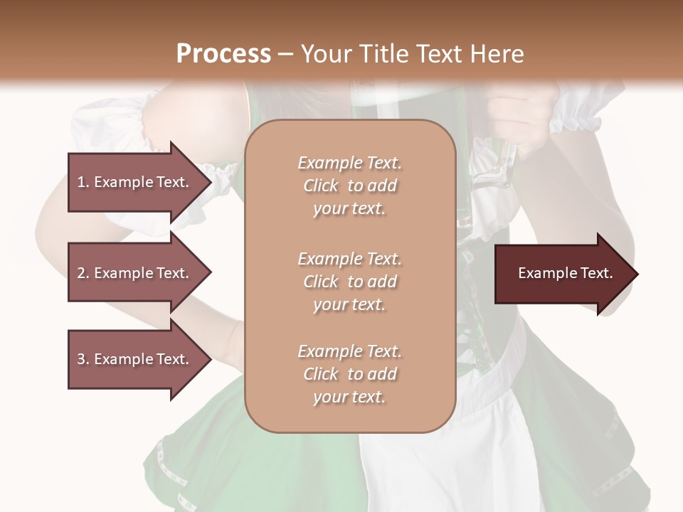 White  Grin PowerPoint Template