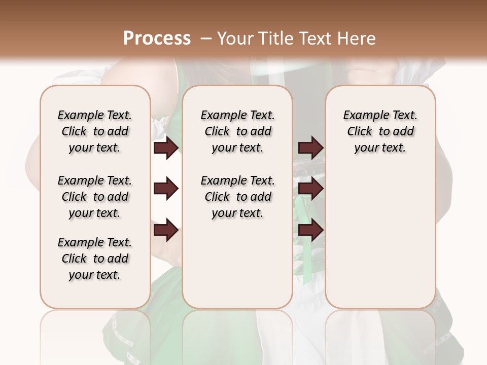 White  Grin PowerPoint Template