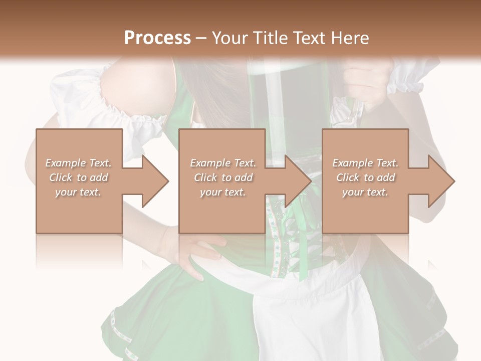 White  Grin PowerPoint Template