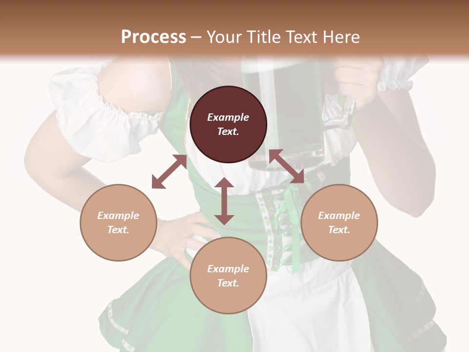 White  Grin PowerPoint Template