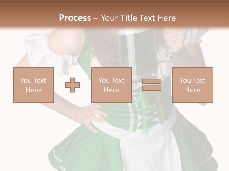 White  Grin PowerPoint Template