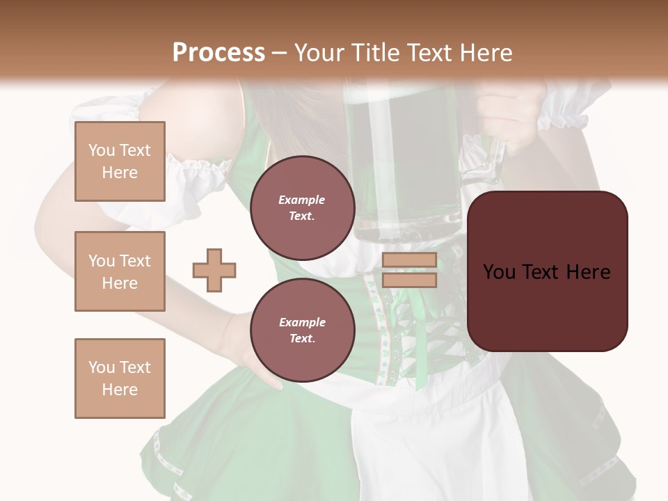White  Grin PowerPoint Template