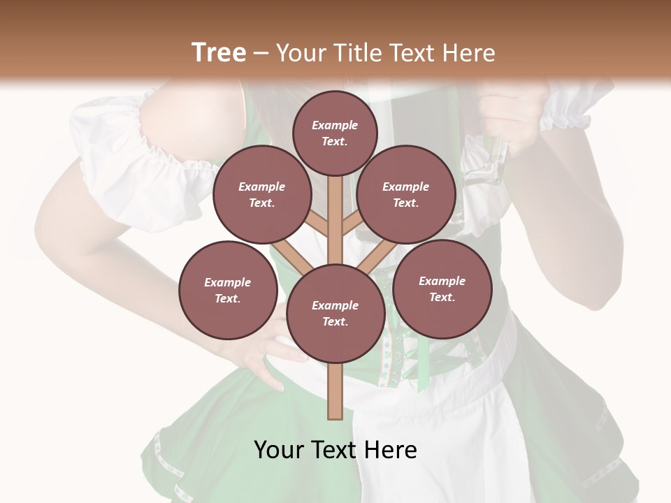 White  Grin PowerPoint Template