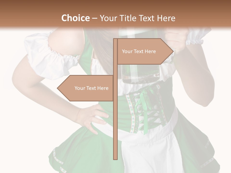 White  Grin PowerPoint Template