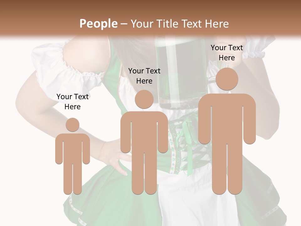 White  Grin PowerPoint Template