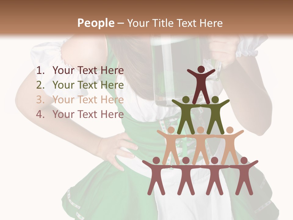 White  Grin PowerPoint Template