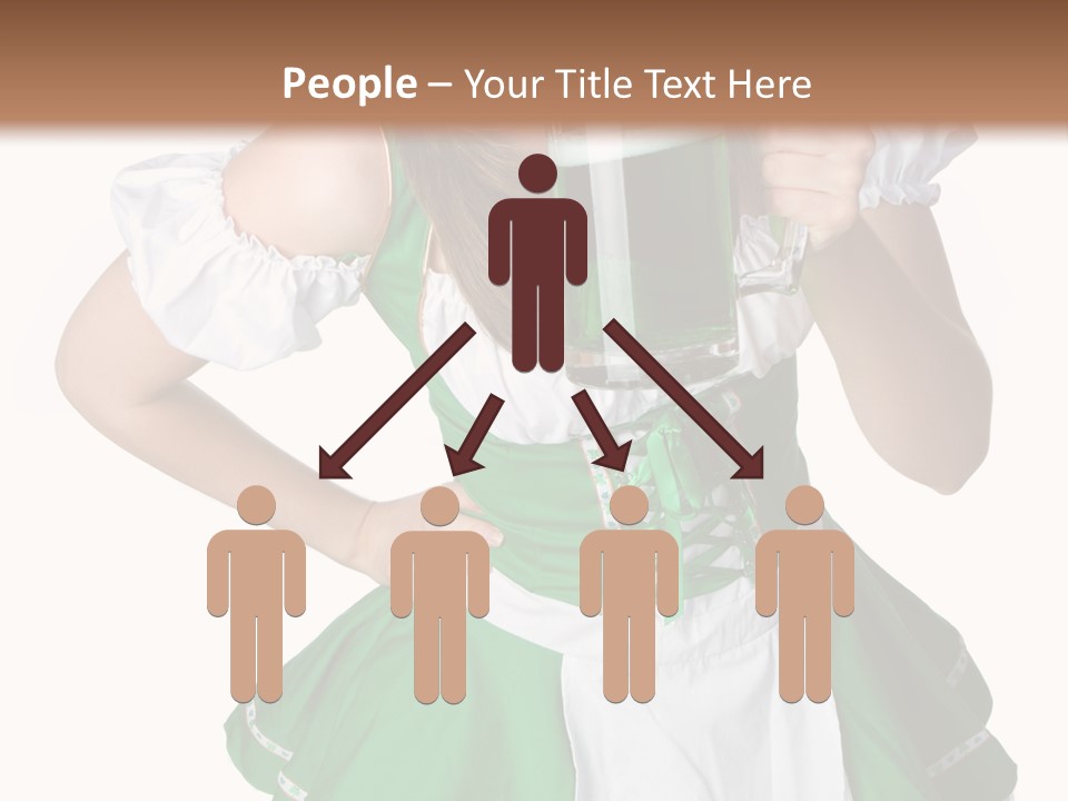 White  Grin PowerPoint Template