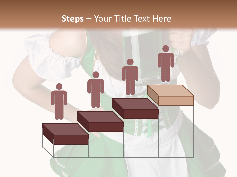 White  Grin PowerPoint Template