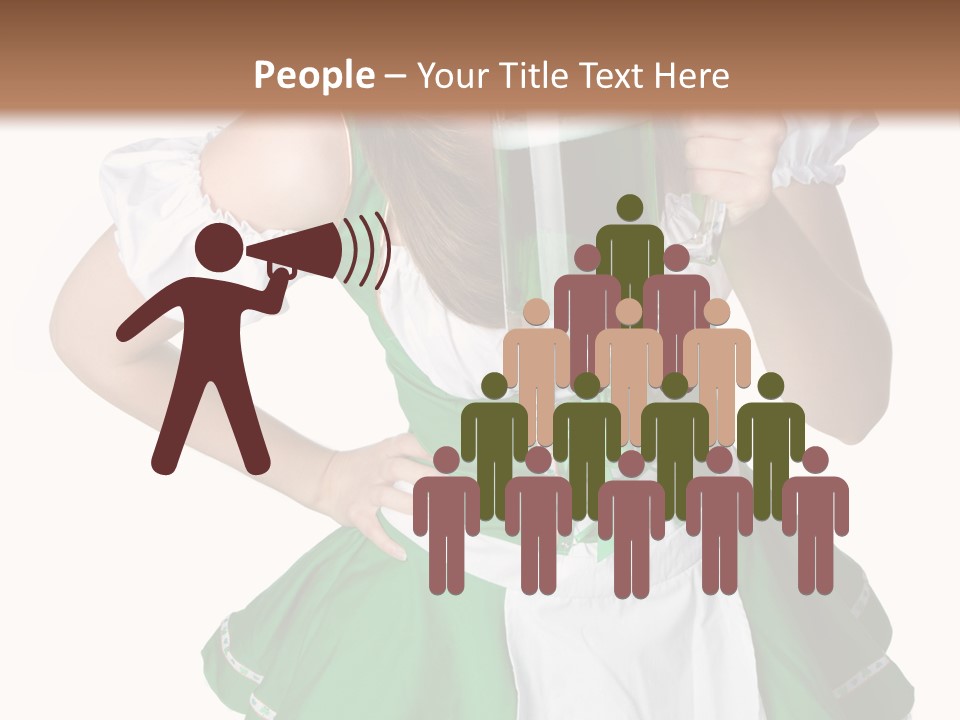 White  Grin PowerPoint Template