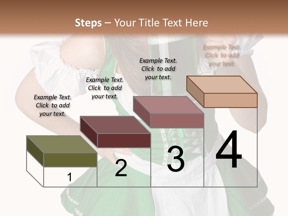 White  Grin PowerPoint Template