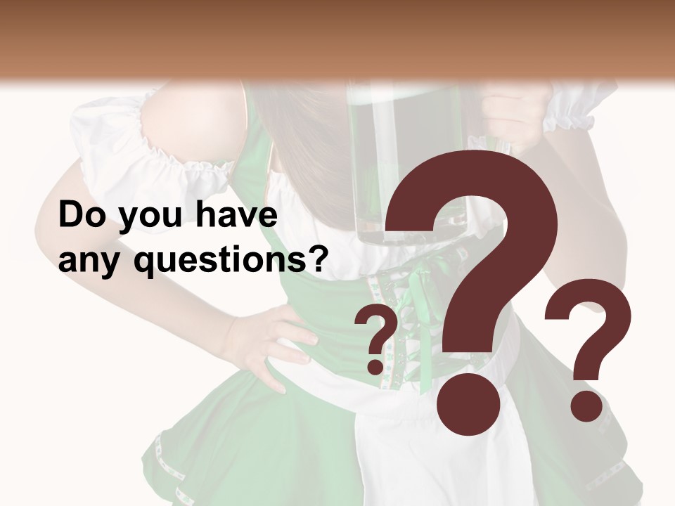 White  Grin PowerPoint Template