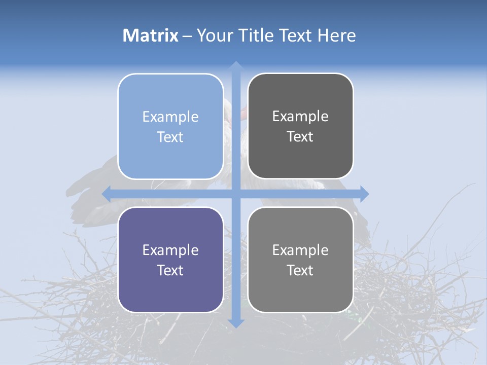 Wader Standing Home PowerPoint Template