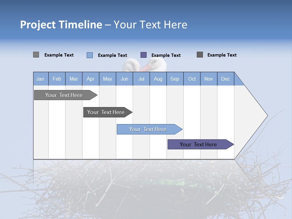 Wader Standing Home PowerPoint Template
