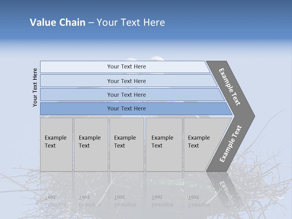 Wader Standing Home PowerPoint Template