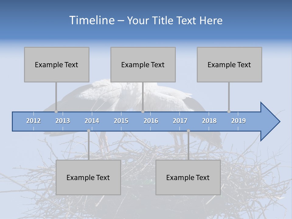 Wader Standing Home PowerPoint Template