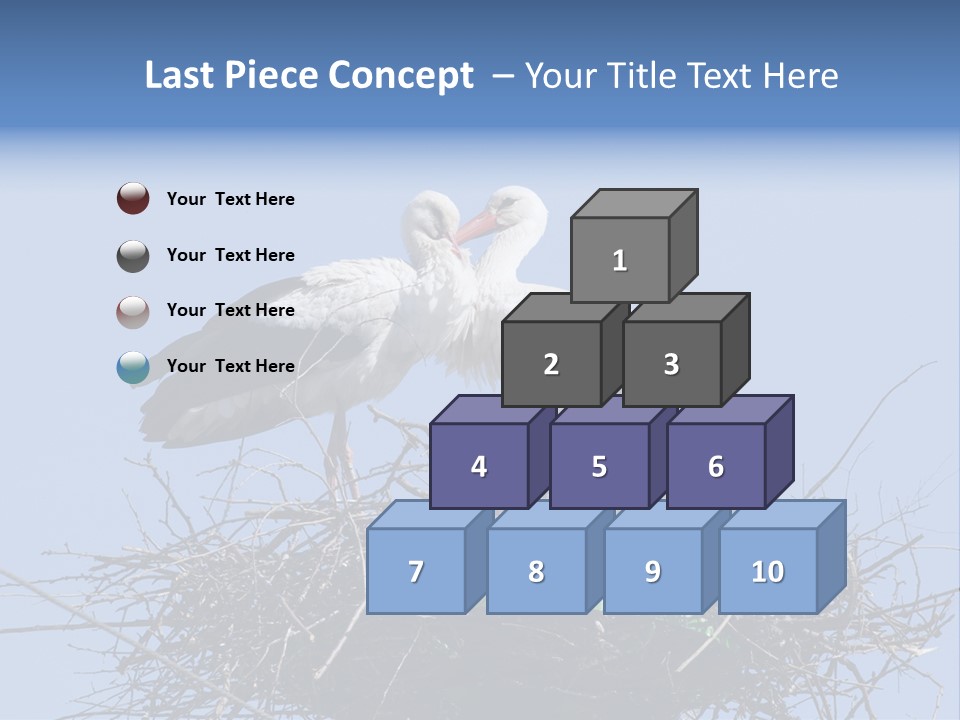 Wader Standing Home PowerPoint Template