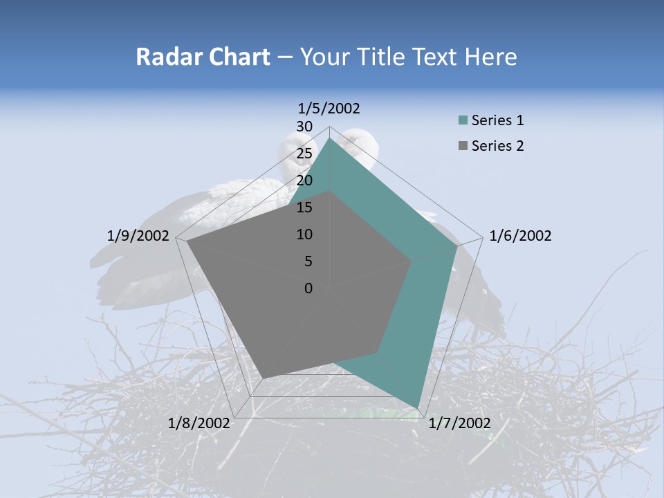 Wader Standing Home PowerPoint Template