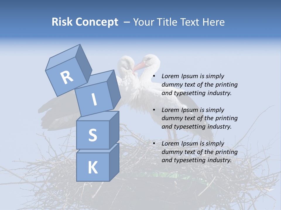 Wader Standing Home PowerPoint Template