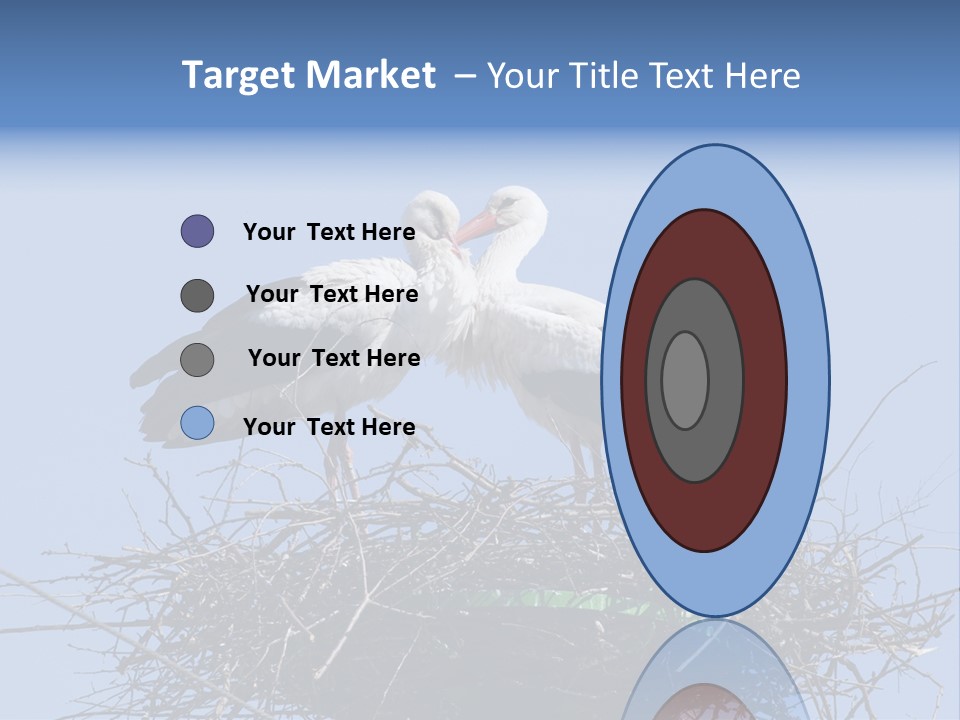 Wader Standing Home PowerPoint Template