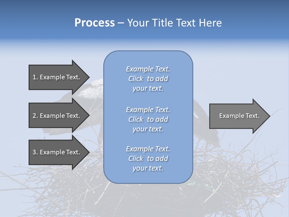 Wader Standing Home PowerPoint Template