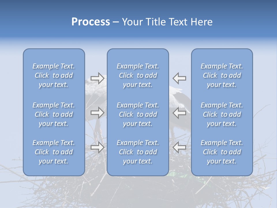 Wader Standing Home PowerPoint Template
