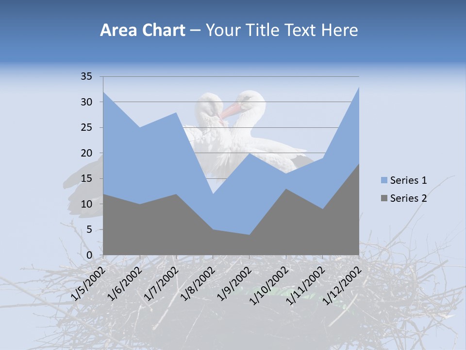 Wader Standing Home PowerPoint Template