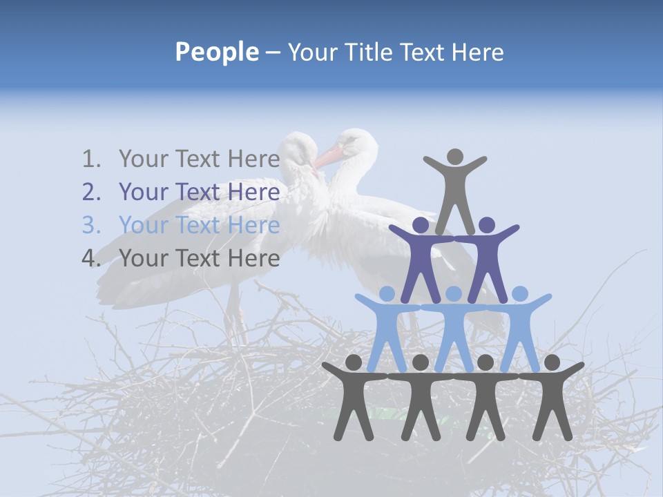 Wader Standing Home PowerPoint Template