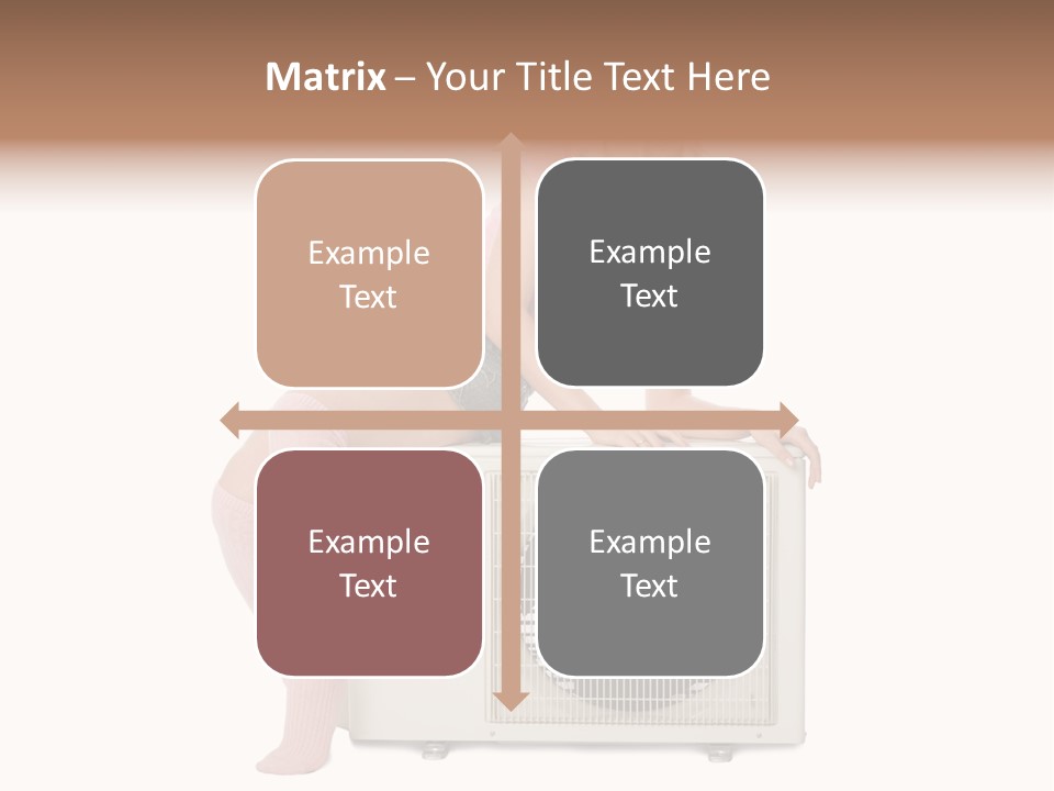 Built Showing Caucasian PowerPoint Template