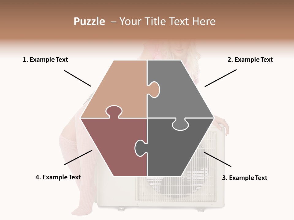 Built Showing Caucasian PowerPoint Template