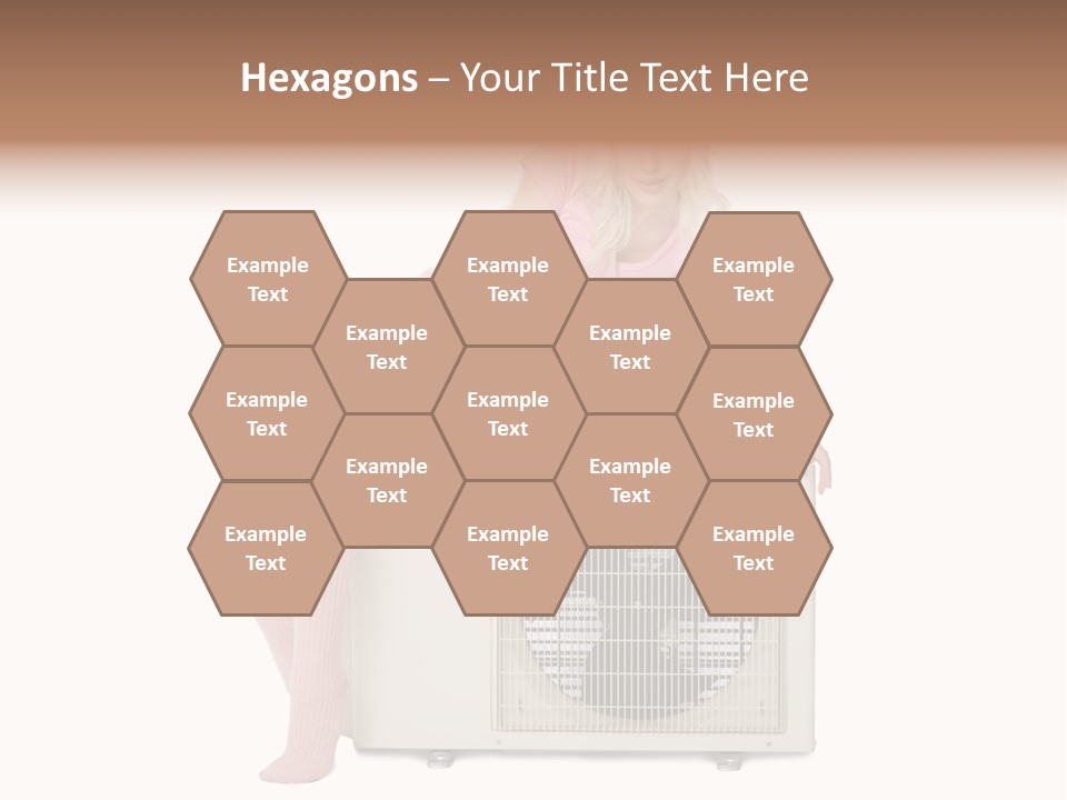 Built Showing Caucasian PowerPoint Template