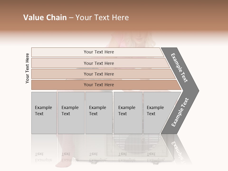Built Showing Caucasian PowerPoint Template