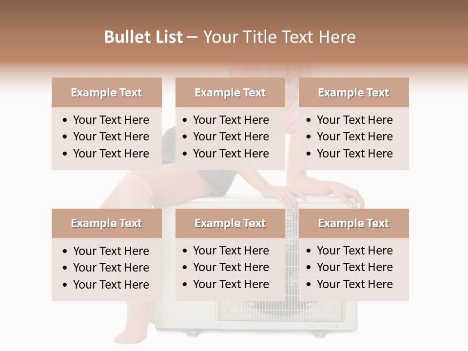 Built Showing Caucasian PowerPoint Template