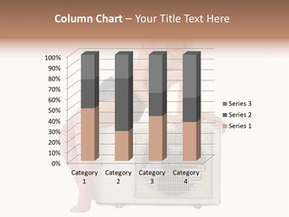 Built Showing Caucasian PowerPoint Template