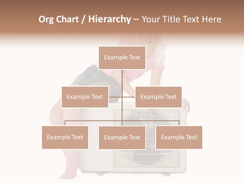 Built Showing Caucasian PowerPoint Template