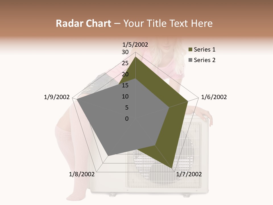 Built Showing Caucasian PowerPoint Template