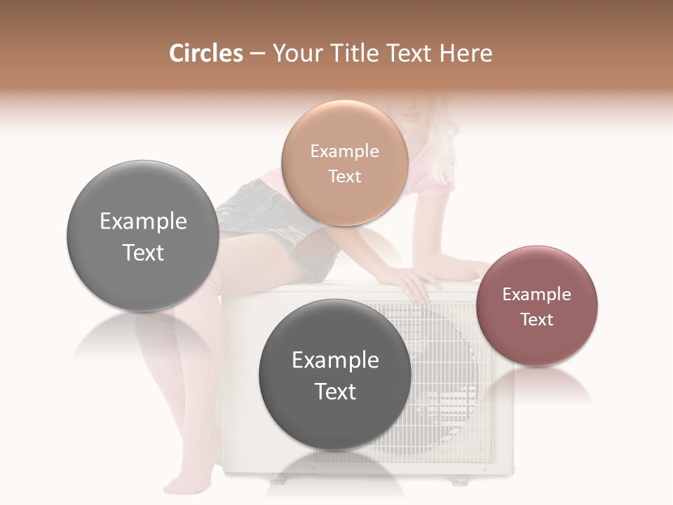 Built Showing Caucasian PowerPoint Template