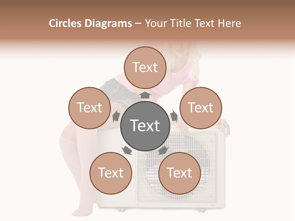 Built Showing Caucasian PowerPoint Template