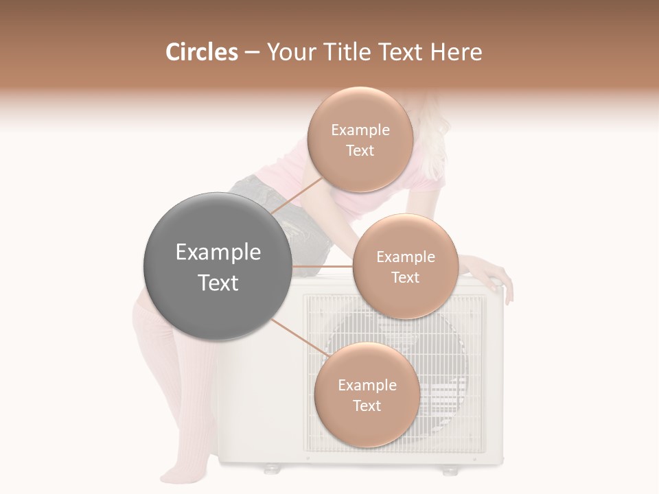 Built Showing Caucasian PowerPoint Template