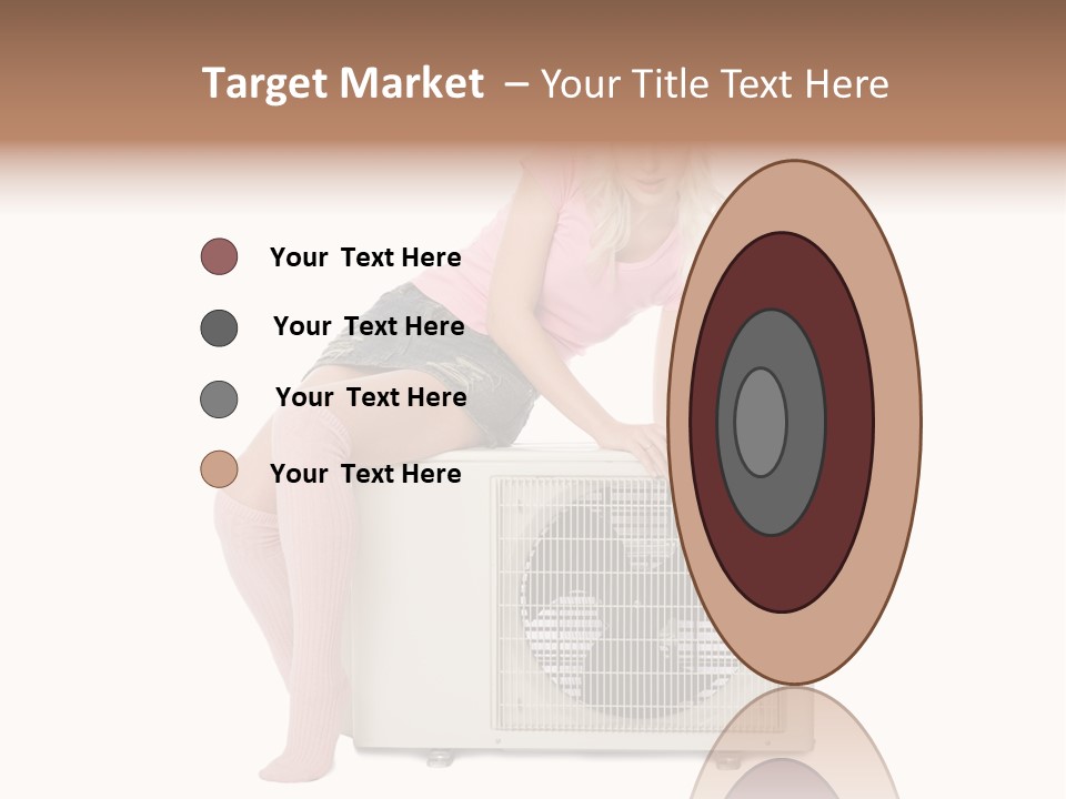 Built Showing Caucasian PowerPoint Template