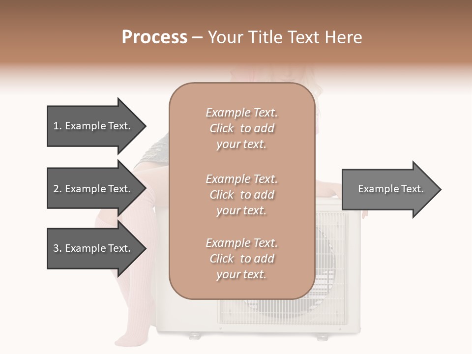 Built Showing Caucasian PowerPoint Template