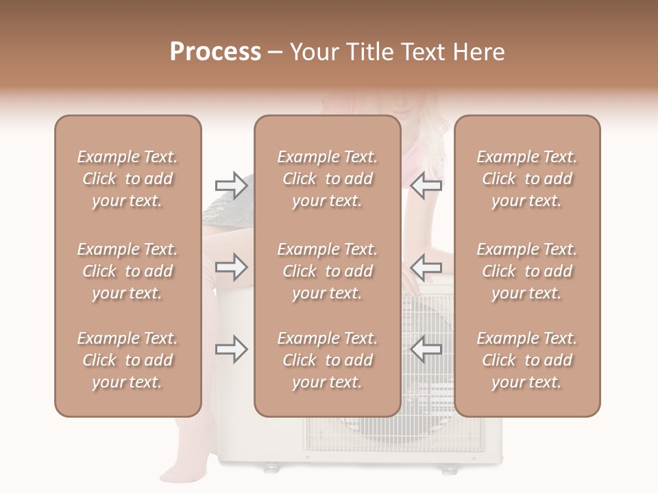 Built Showing Caucasian PowerPoint Template