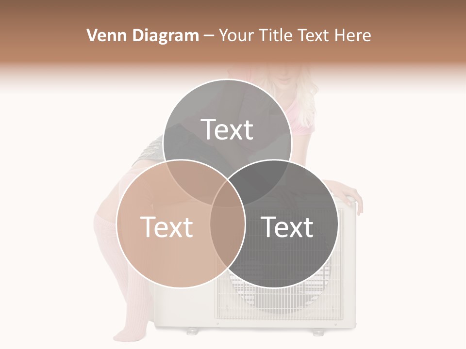 Built Showing Caucasian PowerPoint Template