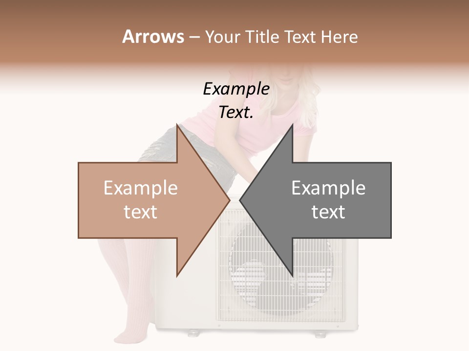 Built Showing Caucasian PowerPoint Template