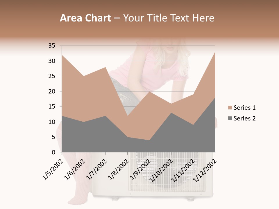 Built Showing Caucasian PowerPoint Template