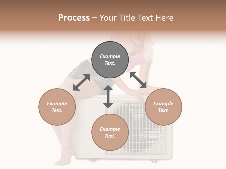 Built Showing Caucasian PowerPoint Template