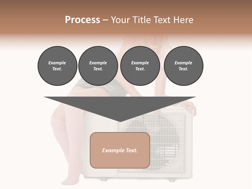 Built Showing Caucasian PowerPoint Template